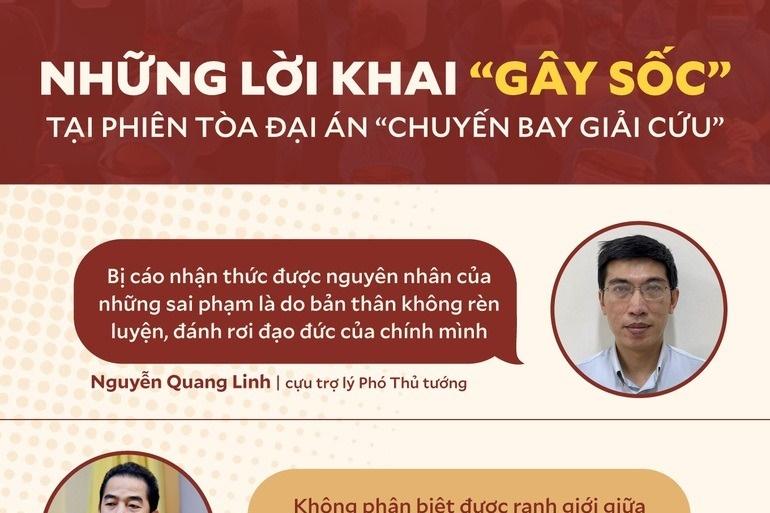 Thêm loạt phát ngôn ‘gây sốc’ của bị cáo trong vụ án chuyến bay giải cứu-4