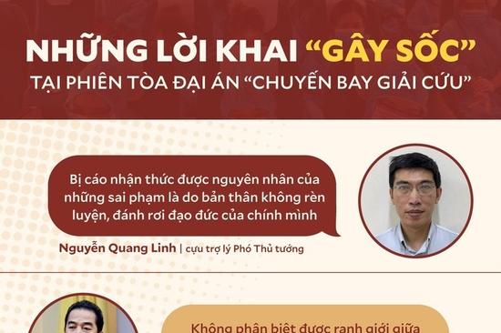 Những lời khai gây sốc tại phiên tòa đại án 'chuyến bay giải cứu'