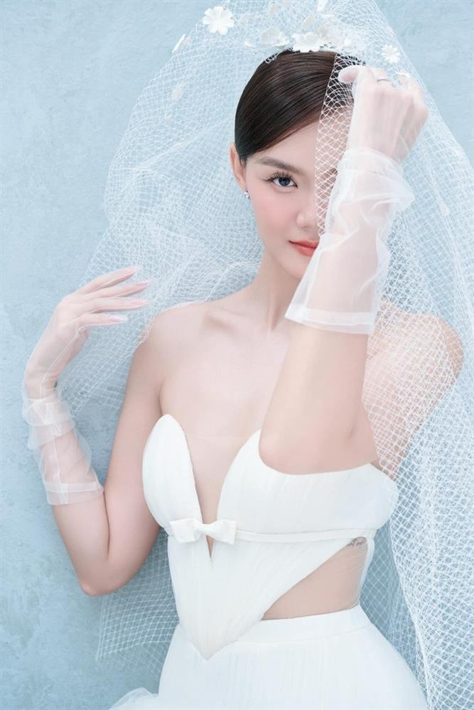 Người mẫu Vietnams Next Top Model hé lộ dung mạo chồng tương lai trong loạt ảnh cưới-1