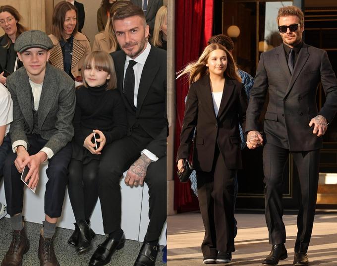 Harper Beckham gây tranh cãi vì mặc váy xẻ sâu không hợp tuổi 12-6