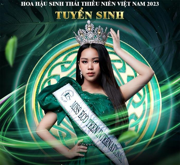 Tiếp tục tổ chức cuộc thi Hoa hậu sinh thái thiếu niên Việt Nam 2023-1