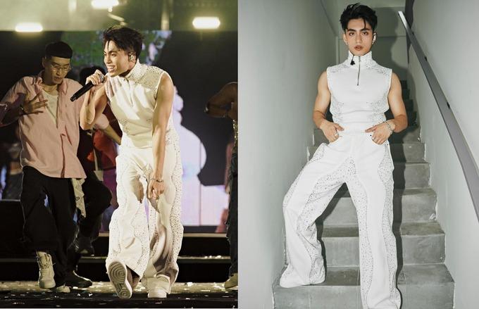 Phong cách diện đồ xuyên thấu, bó sát cơ thể của MONO-1