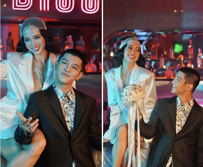 Một cặp sao Vbiz làm đám hỏi cùng ngày với Phương Oanh và Shark Bình-2