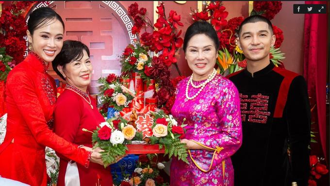 Sự trùng hợp bất ngờ của Phương Oanh - Ngọc Anh khi ăn hỏi cùng một ngày-4