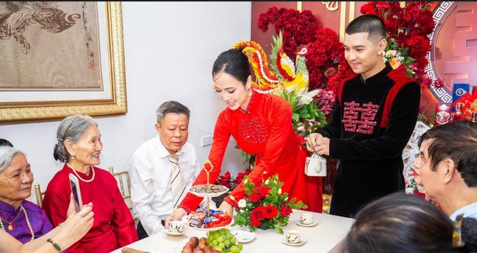 Sự trùng hợp bất ngờ của Phương Oanh - Ngọc Anh khi ăn hỏi cùng một ngày-6