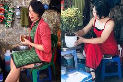 Cô chủ quán trà đá ở Hà Nội mỗi ngày mặc một bộ váy cá tính gây sốt mạng