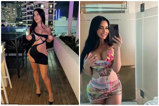 Người mẫu bị 'ném đá' vì váy mặc như không