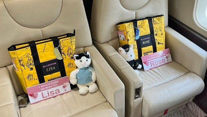Chuyên cơ sang trọng tốn hàng chục tỷ đồng của Blackpink khi lưu diễn-3