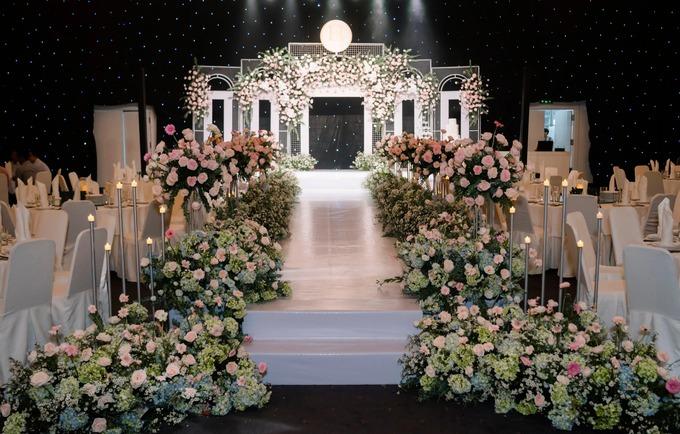 Trang trí đám cưới, đám hỏi có kiêng sen trắng và cành trúc không?-1