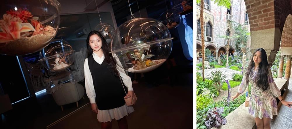 Con út 15 tuổi của siêu mẫu Thúy Hạnh được dân mạng ví von là tiểu Kim Tea Hee-11