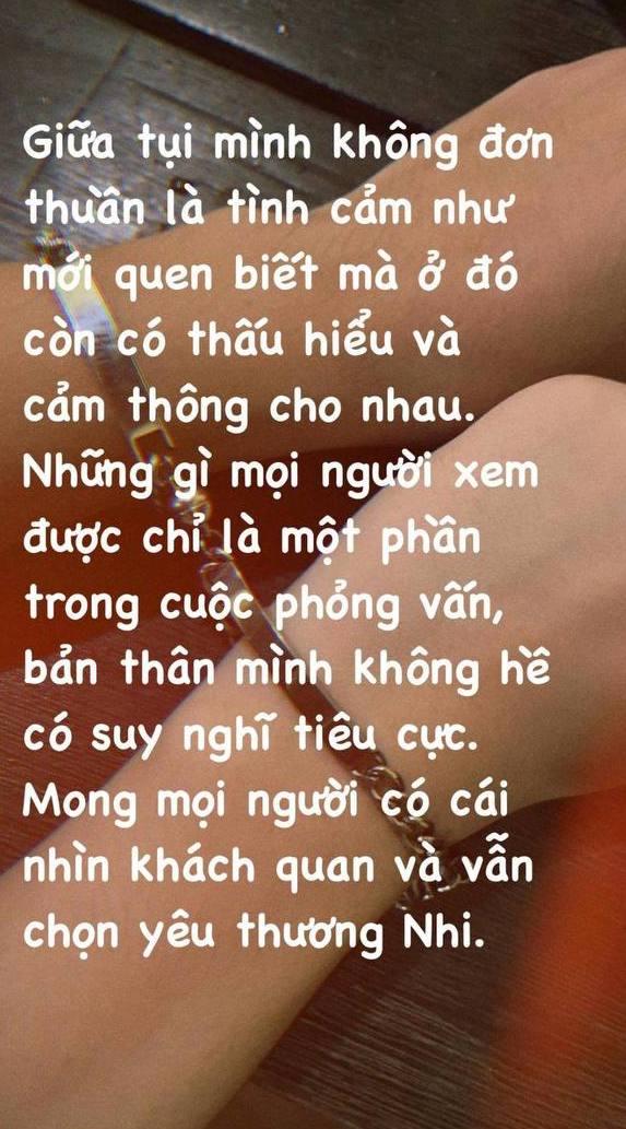 Bạn trai Hoa hậu Ý Nhi lên tiếng về ồn ào bạn trai phải thay đổi để theo kịp tôi-2