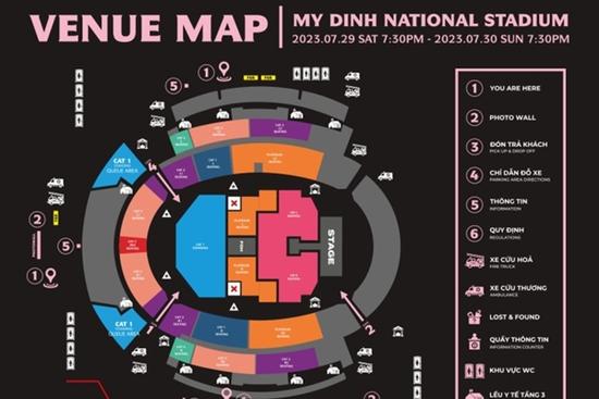 Những vật dụng bị cấm mang vào concert BLACKPINK tại Hà Nội