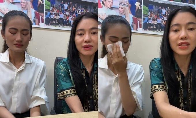 Ý Nhi khóc, xin lỗi sau phát ngôn bạn bè uống trà sữa, tôi đi thi hoa hậu-1