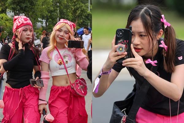 Tự hào local brand Việt: Jisoo và Lisa diện thiết kế của NTK Việt Nam tại concert Born Pink Hà Nội-9