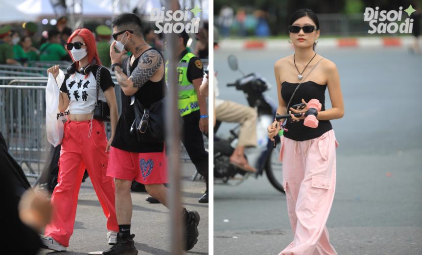 Kệ mưa gió, giới trẻ lên đồ đen - hồng cực chiến đi xem BLACKPINK ngày 2-5