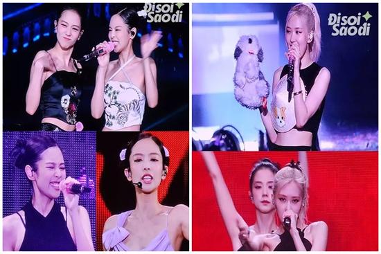 Riêng mình Lisa xõa tóc, Jennie là 'bà hoàng ruy băng' trong Born Pink Hà Nội ngày 2