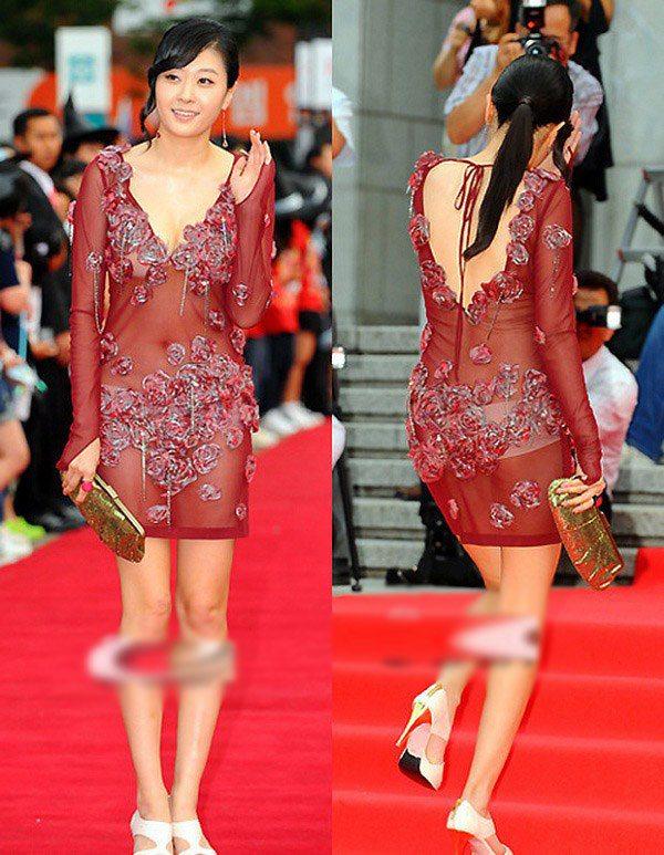 1001 sự cố rách váy, sơ hở đồ bảo hộ của mỹ nhân Hàn gây chấn động-9