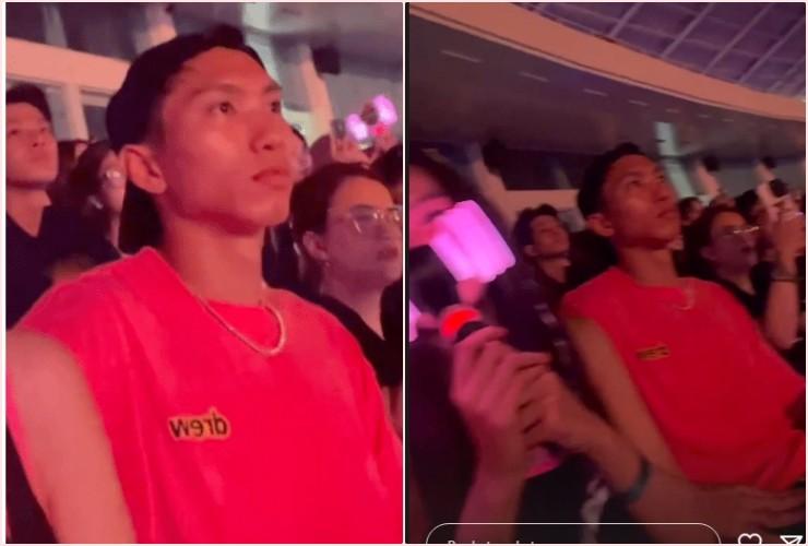 Đưa vợ và bạn gái đi xem BLACKPINK, biểu cảm của Độ Mixi, Đoàn Văn Hậu gây bão-2