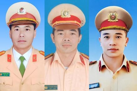 3 cảnh sát hy sinh trên đèo Bảo Lộc được cấp bằng Tổ quốc ghi công