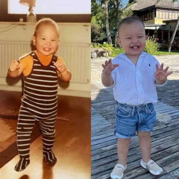 Đến thăm bố mẹ chồng, Hồ Ngọc Hà hé mở ảnh ấu thơ Kim Lý, khán giả gọi tên bé Leon-3