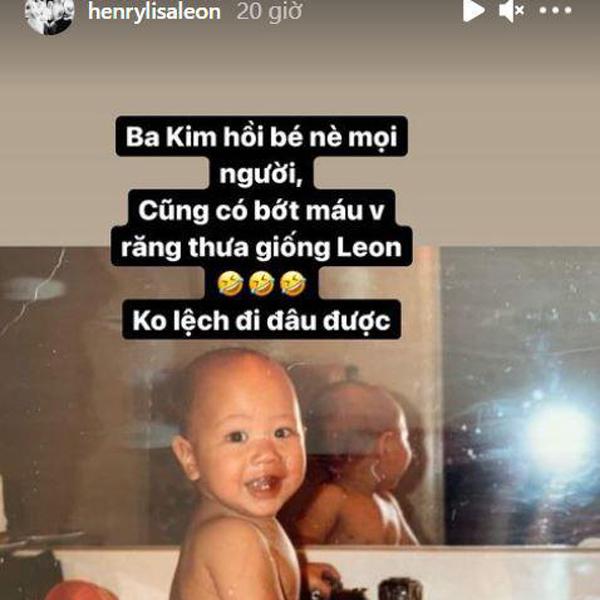 Đến thăm bố mẹ chồng, Hồ Ngọc Hà hé mở ảnh ấu thơ Kim Lý, khán giả gọi tên bé Leon-5