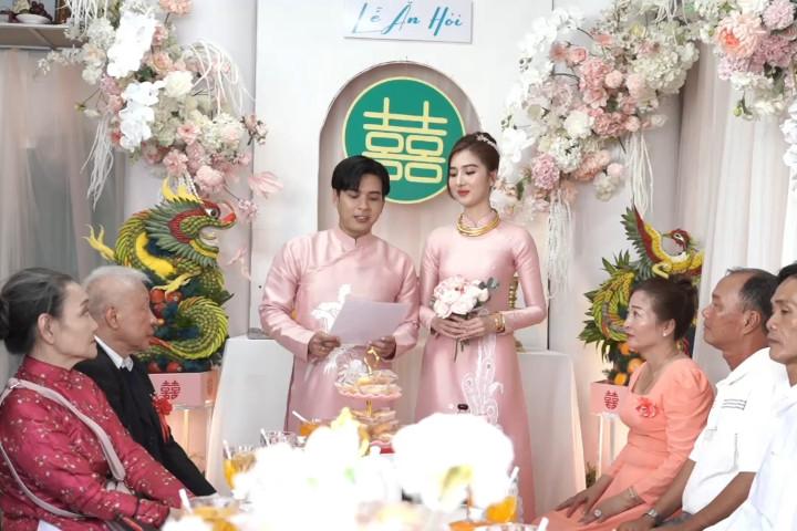 Hồ Quang Hiếu đọc lời hứa trước hôn nhân trong lễ ăn hỏi vợ kém 17 tuổi-6