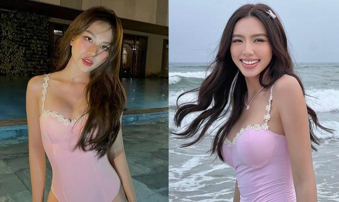 Dàn hoa hậu, á hậu Việt khoe thân hình nóng bỏng với kiểu bikini gì?-4