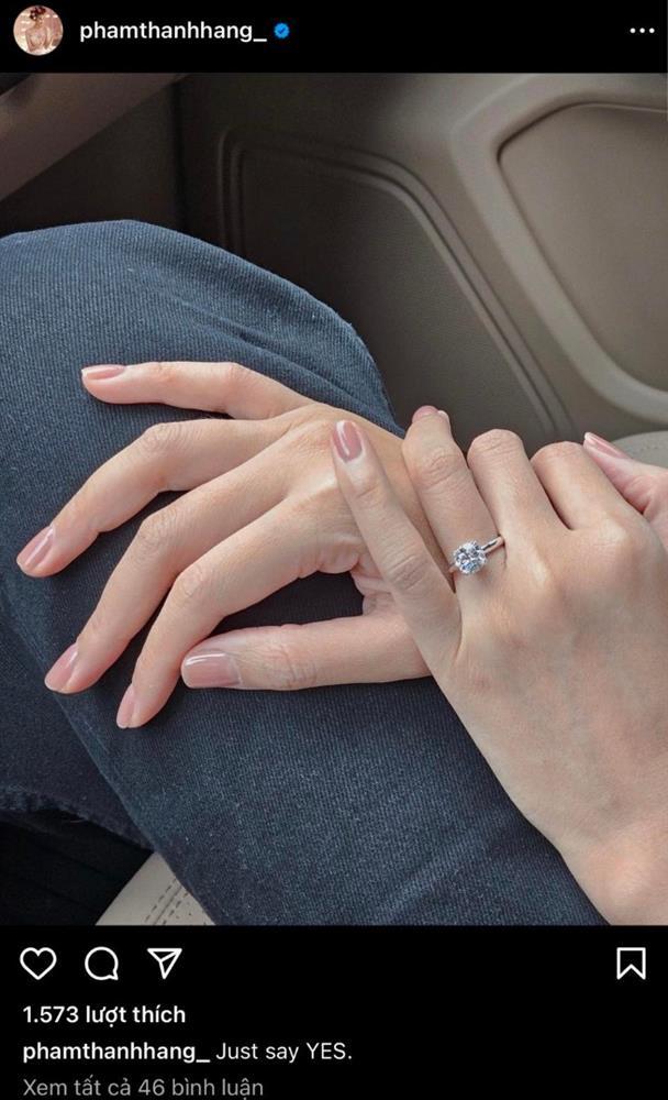 Thanh Hằng nhận lời cầu hôn của bạn trai?-1