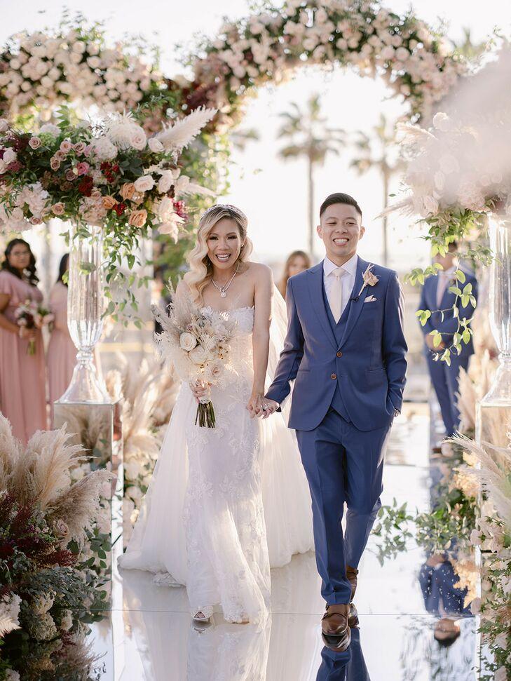 Đám cưới của cặp đôi Việt trên đất Mỹ, đội hình bê lễ đặc biệt-3