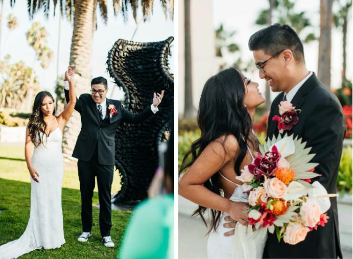 Hôn lễ siêu nhỏ với thông báo thăng chức đặc biệt của cặp đôi Việt trên đất Mỹ-3