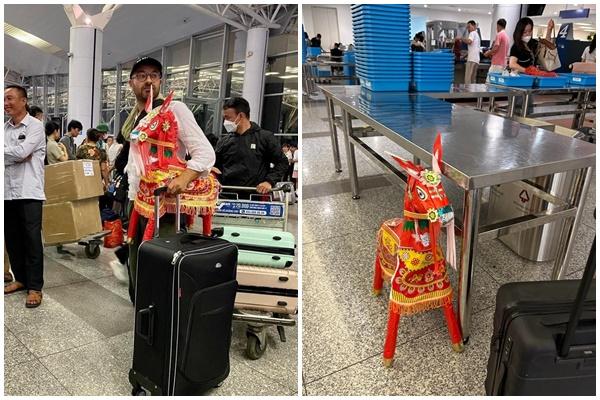 Ông Tây ôm ngựa mã ở sân bay từng tắm tiên sông Hồng, mua điếu cày về Pháp-11