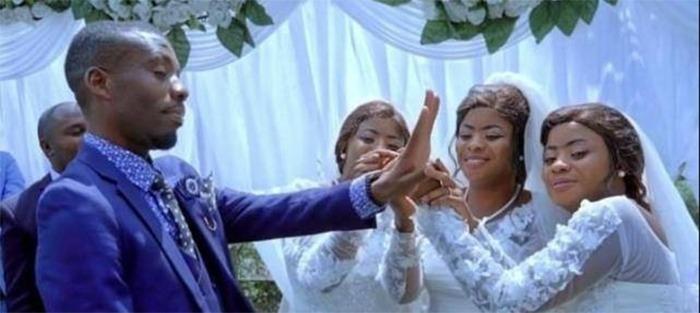 Yêu cô em, chàng trai bị bắt cưới cả 2 cô chị sinh ba để khỏi nhầm lẫn-1