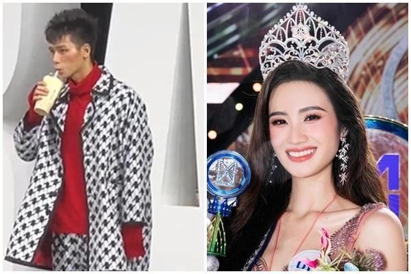 Bị nghi cà khịa hoa hậu Ý Nhi, kình ngư Kim Sơn nói rõ lý do vừa catwalk vừa uống trà sữa-4