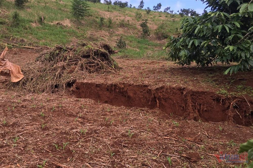 Phát hiện thêm 2 vụ nứt đất, sụt lún nghiêm trọng ở Đắk Nông-1