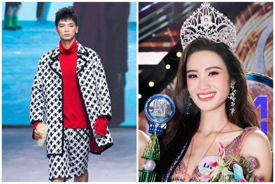 Bị nghi 'cà khịa' hoa hậu Ý Nhi, kình ngư Kim Sơn nói rõ lý do vừa catwalk vừa uống trà sữa