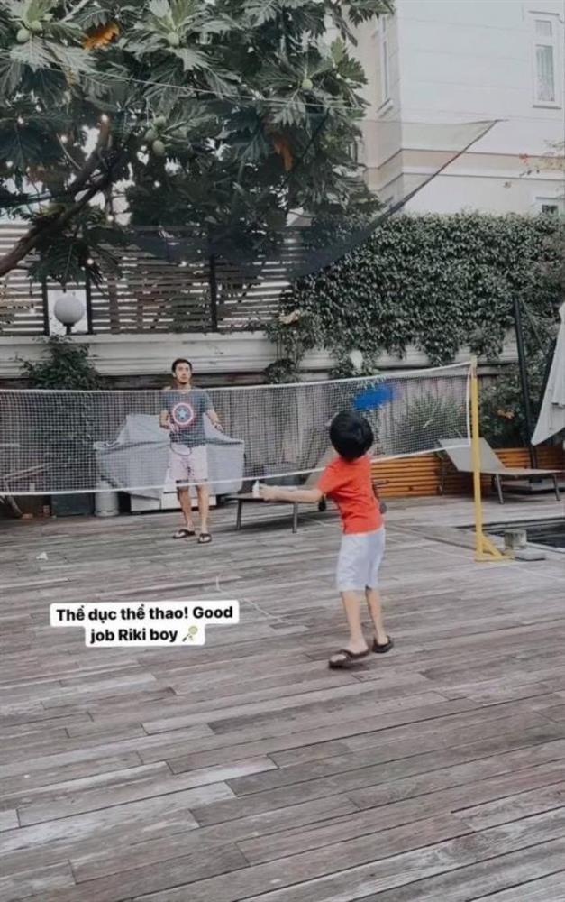 Hà Tăng tiết lộ môn thể thao các con yêu thích, giúp khỏe mạnh, chân dài giống mẹ-4