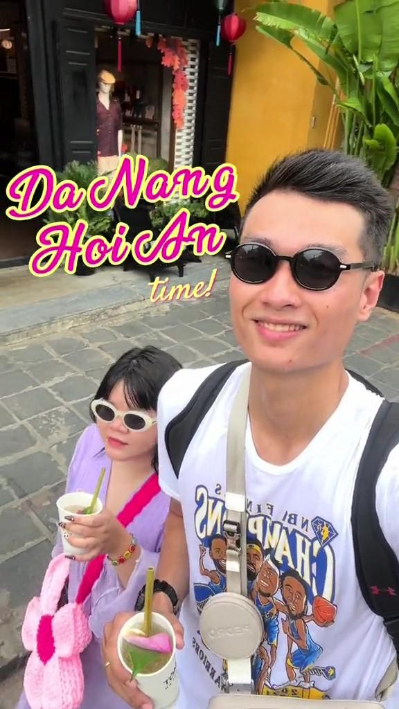 Bật cười khi chồng 2m03 đi du lịch với vợ 1m62-5