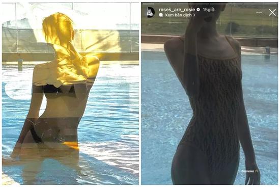 Bức ảnh áo tắm của Rosé (BlackPink) gây bão mạng