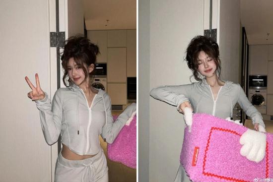 Triệu Lộ Tư thử nghiệm phong cách mới với tóc xoăn