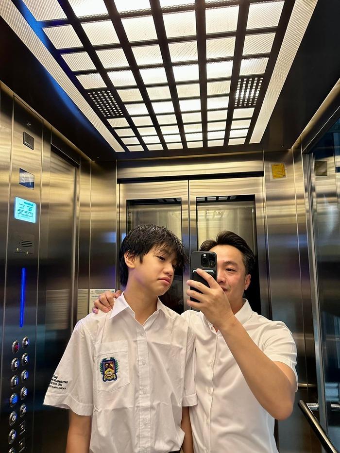 Diện mạo khác lạ của con trai Cường Đô La trong sinh nhật em gái-3