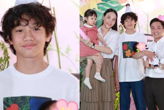 Diện mạo khác lạ của con trai Cường Đô La trong sinh nhật em gái