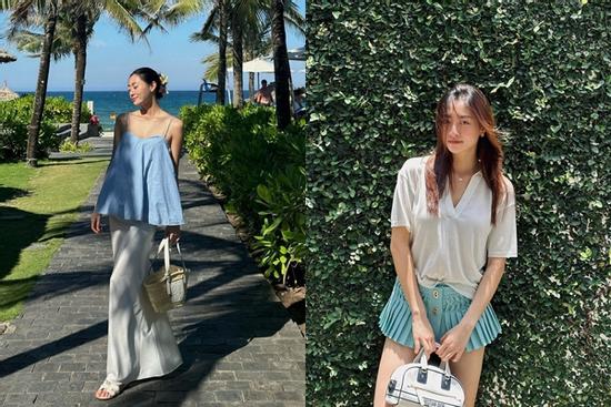 Phong cách sành điệu từ dạo phố tới đi du lịch của Lương Thùy Linh