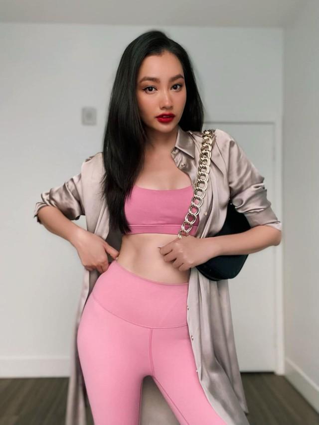 Bài tập bụng cực hiệu quả giúp Trương Tri Trúc Diễm có đường rãnh hấp dẫn-1