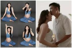 Mẹ bầu Minh Hằng khoe nhan sắc rạng rỡ trước ngày 'vỡ chum'