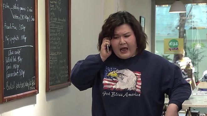 Nữ diễn viên 100 ký chuyên đóng vai xấu tính, ham ăn trên phim Việt-6