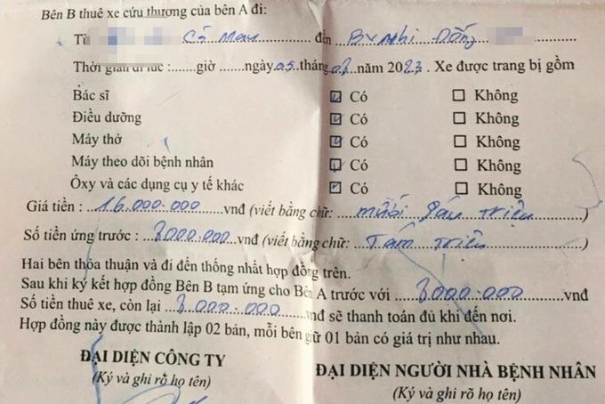 Bị chém 16 triệu đồng tiền xe cấp cứu, cha phải bỏ xác con vào thùng xốp-1
