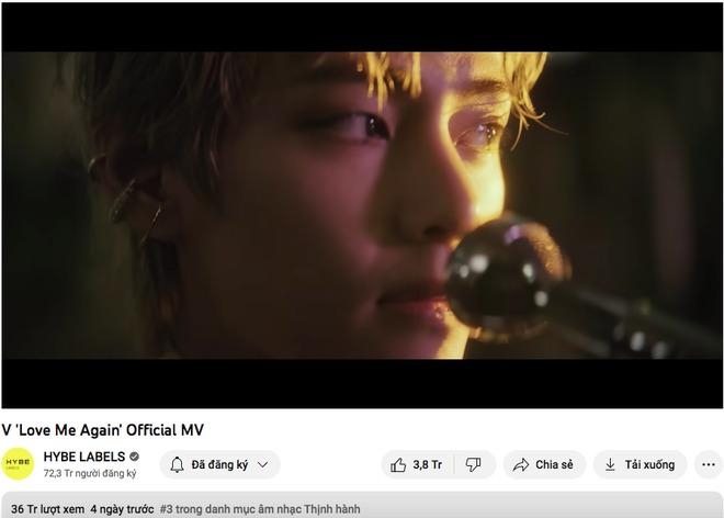 V (BTS) solo hoành tráng nhưng thành tích nhạc số hẩm hiu, vì đâu nên nỗi?-3