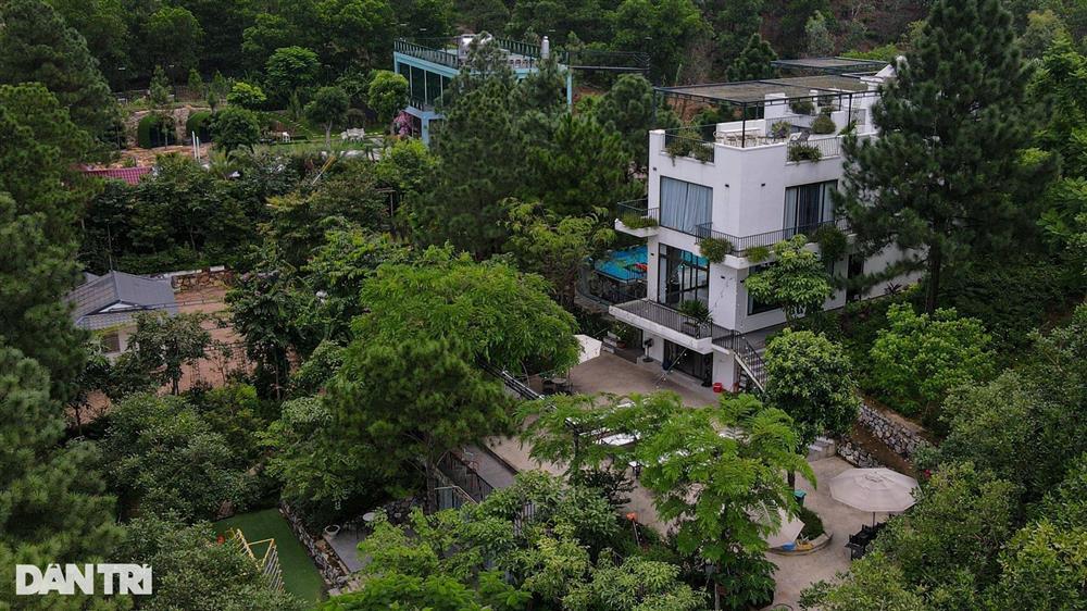 Cận cảnh 5 homestay, biệt thự sắp bị cưỡng chế phá dỡ ở Sóc Sơn-4