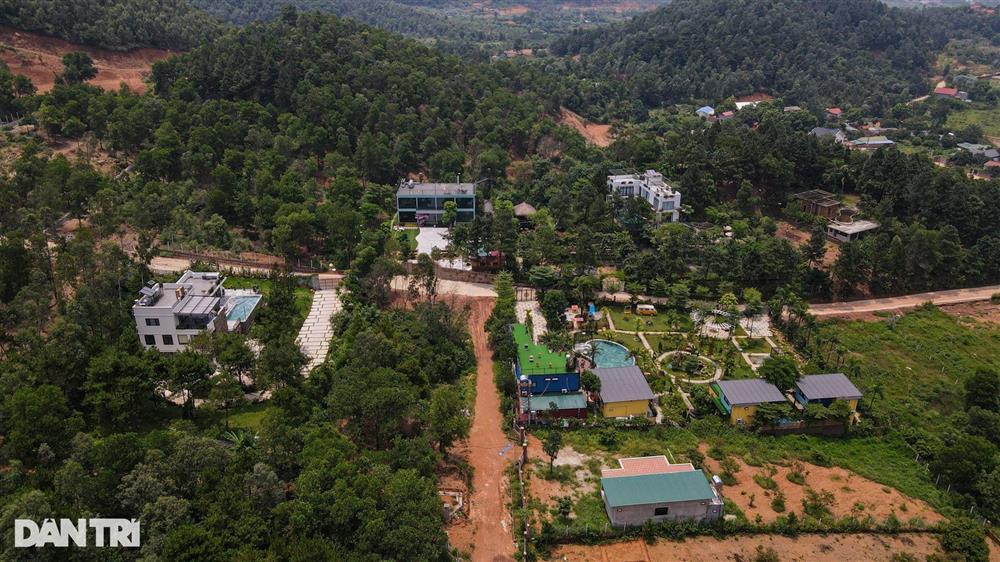 Cận cảnh 5 homestay, biệt thự sắp bị cưỡng chế phá dỡ ở Sóc Sơn-5