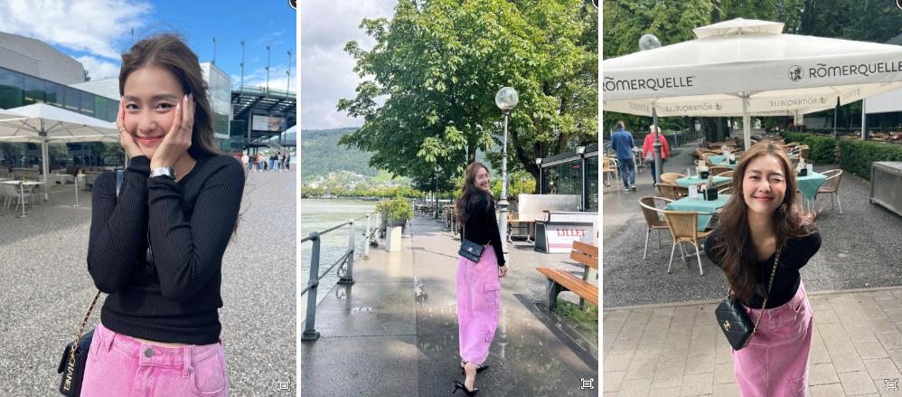 Vợ Thanh Sơn vi vu trời Tây, khoe gu thời trang khiến fan trầm trồ-7